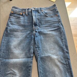 Madewell Women's Straight Leg Jeans - Blue